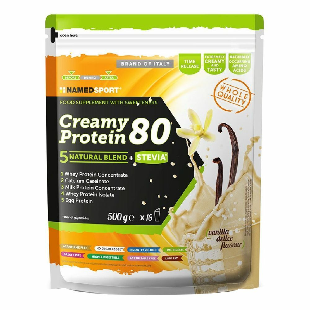 NAMEDSPORT® Creamy Protein 80 Vanilla Delice
