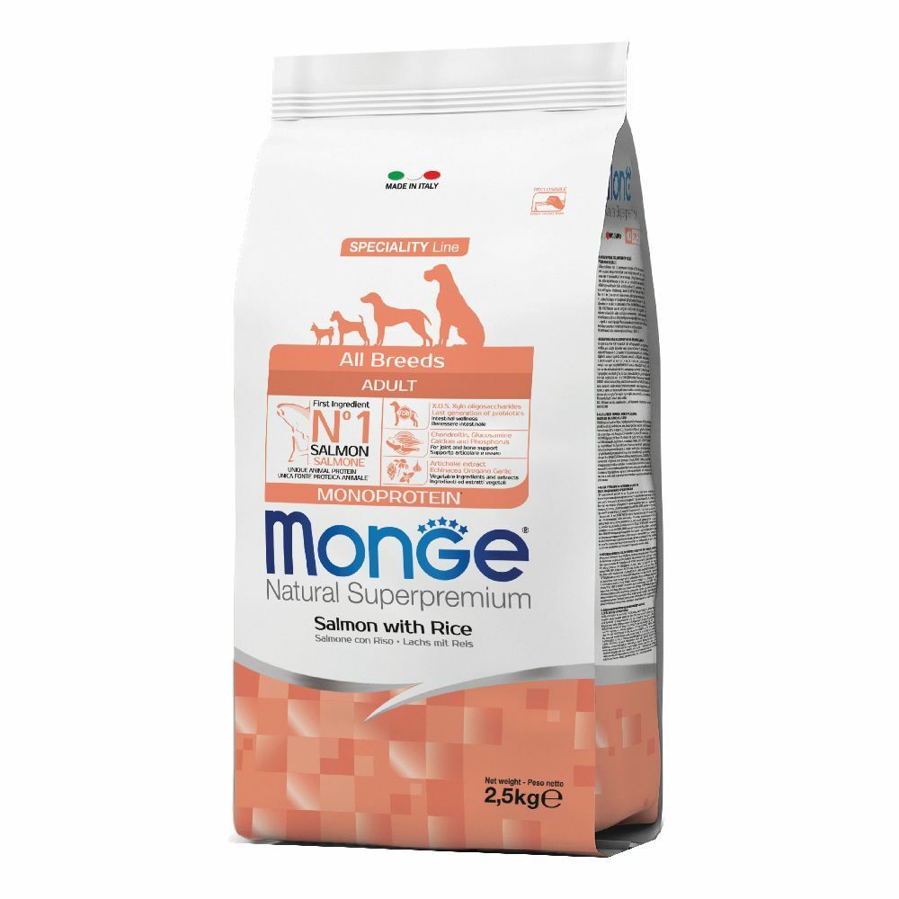 Monge All Breeds Ad Salmo/Riso 2500 g
