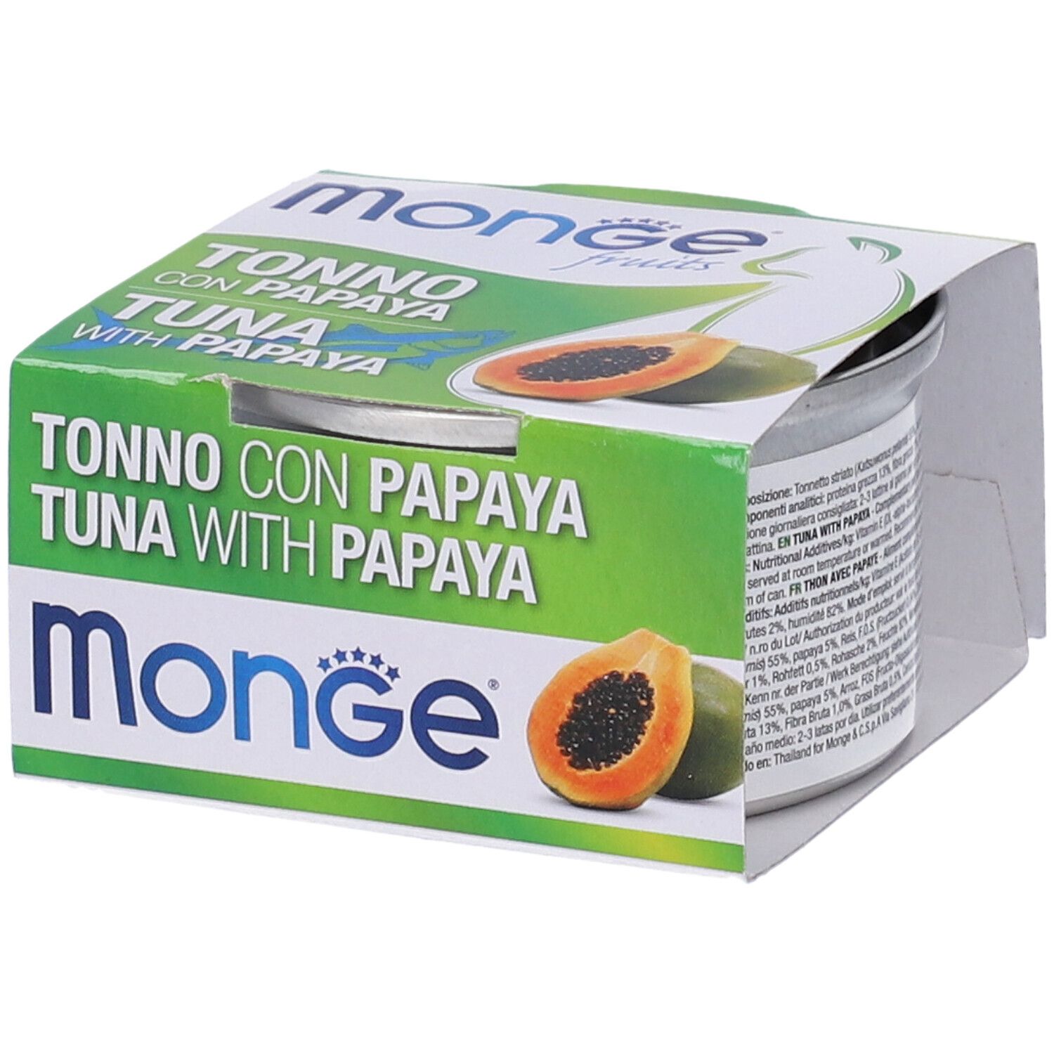 Monge Fruits Tonno Con Papaya Gatti Adulti