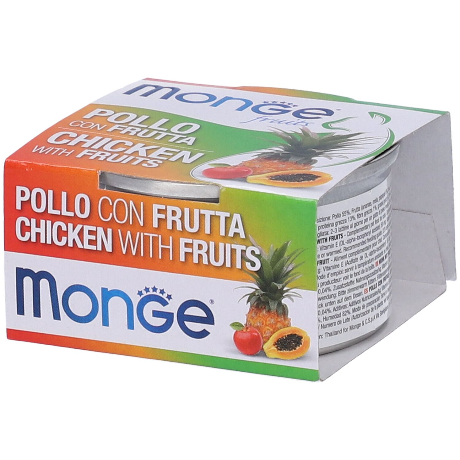 Monge Fruits Pollo Con Frutta Gatti Adulti