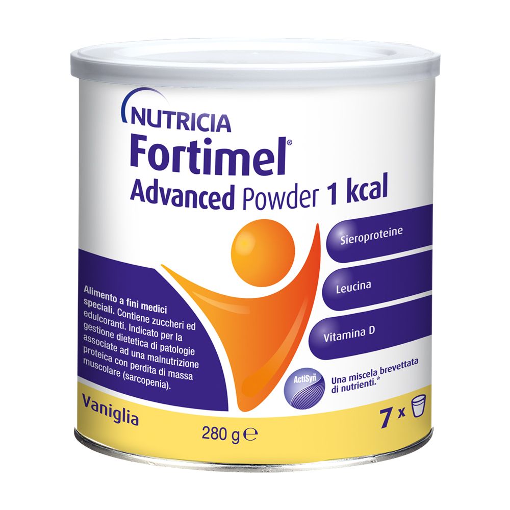 Nutricia Fortimel Advanced Powder, Vaniglia, Iperproteico, 280g