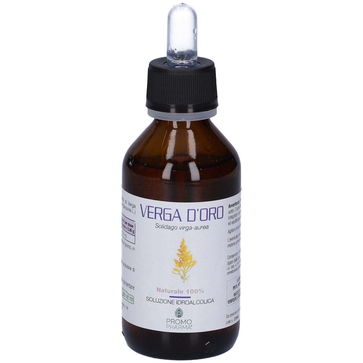 PromoPharma Verga d’oro Soluzione Idroalcolica Gocce