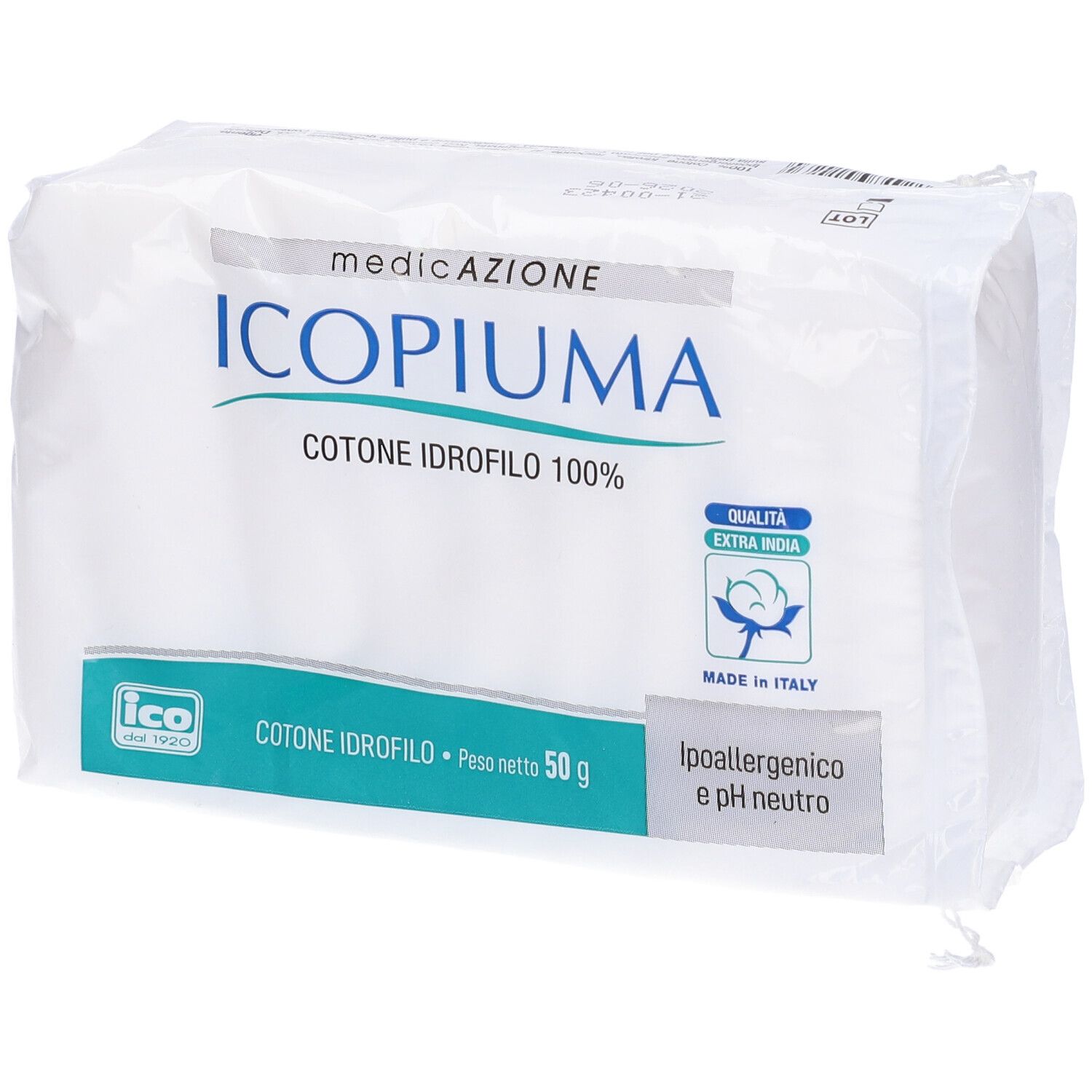 Icopiuma Cotone Idrofilo Extra Indiano