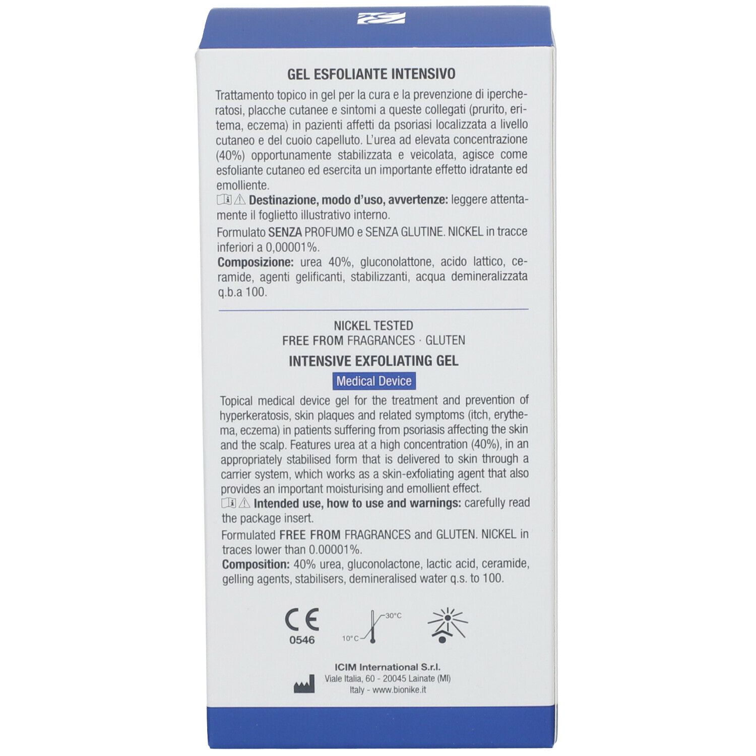 Intensiv Peeling Gel: Medizinprodukt zur Behandlung von Hyperkeratose, Hautplaque und Psoriasis. Nickelgetestet.