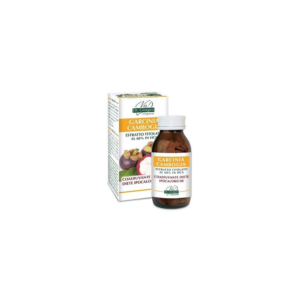 Garcinia Cambogia Estratto Titolato 60% Hca 180 Pastiglie
