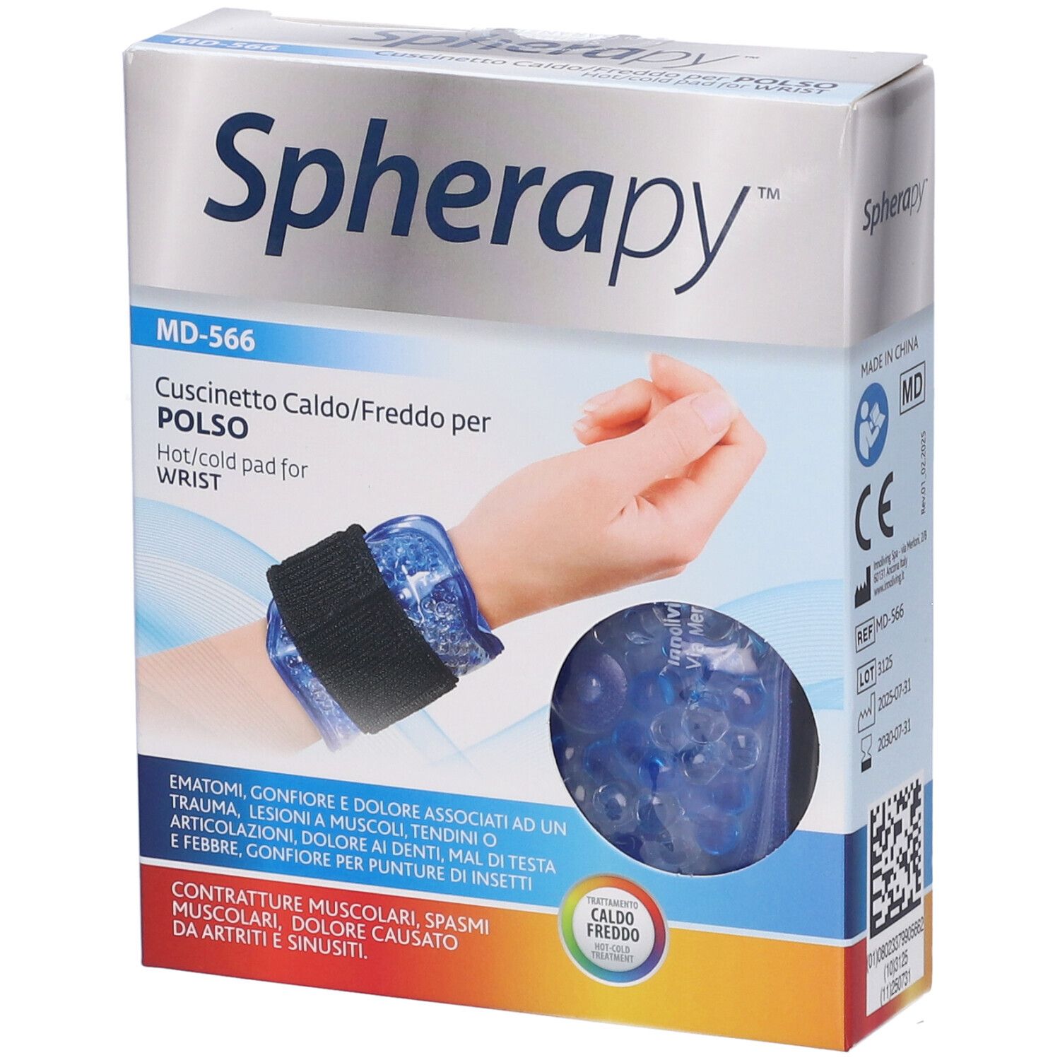 Spherapy Pad Caldo/Freddo per Polso