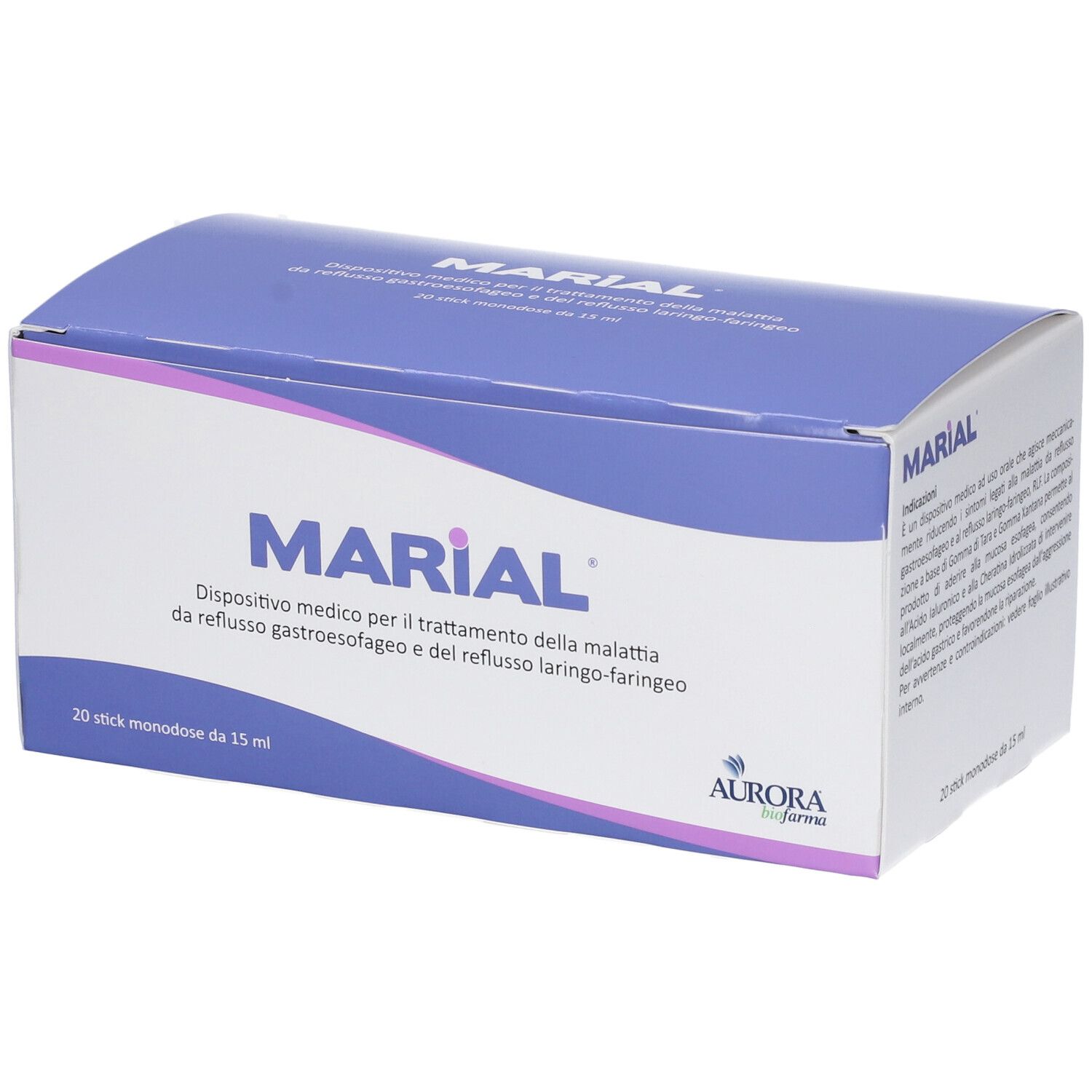 Marial - Dispositivo Medico Per Reflusso Gastroesofageo 20 Oral Stick - Immagine 4