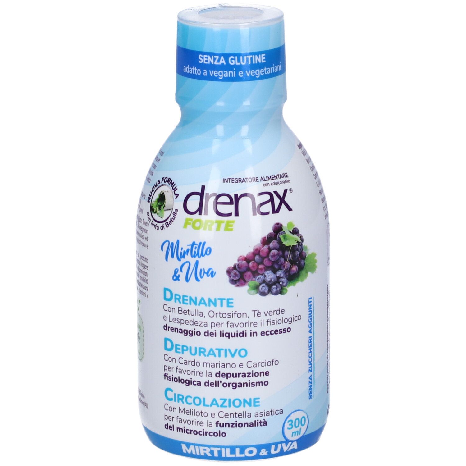 DRENAX FORTE MIRTILLO 300ML - Immagine 10