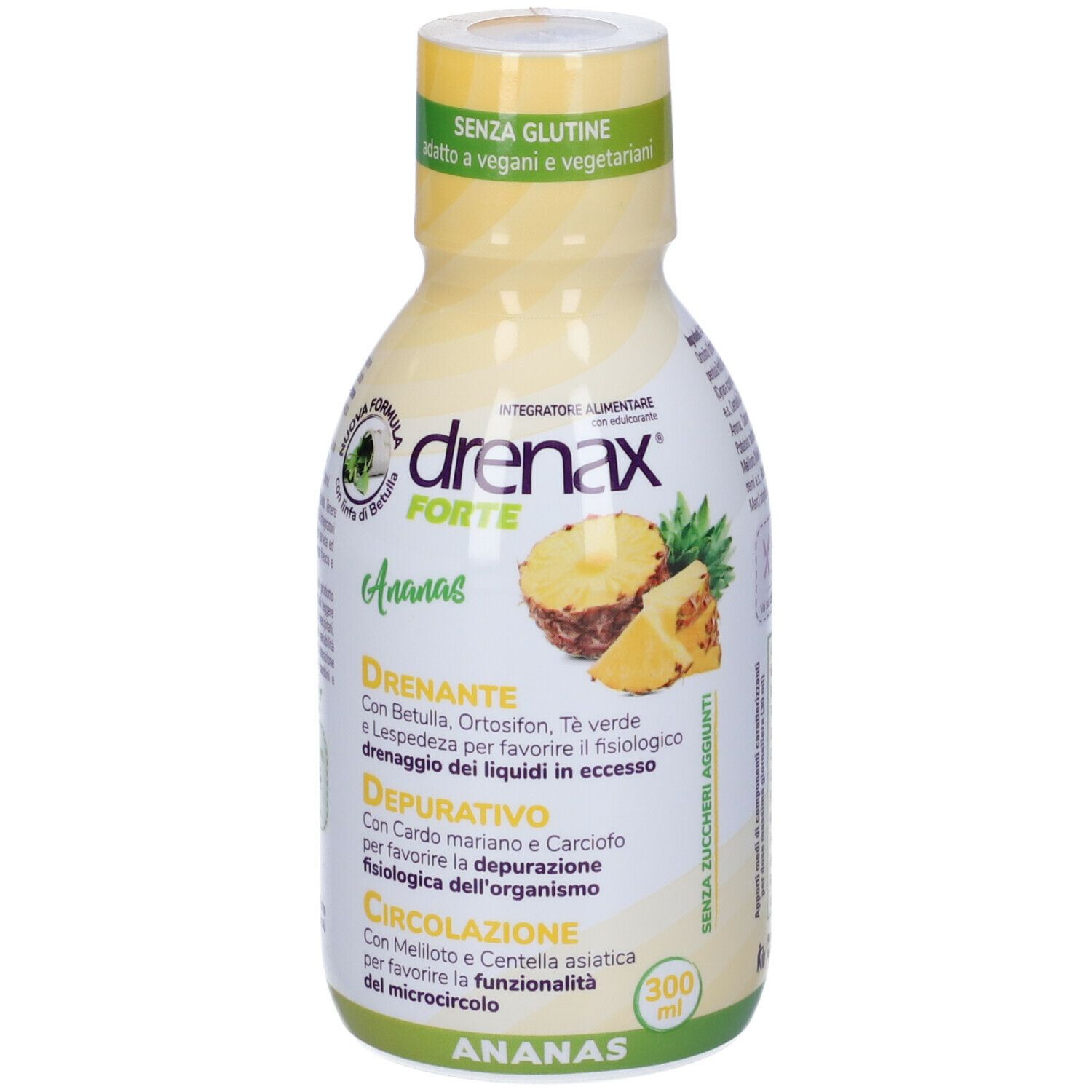 Paladin Pharma Spa Verde Drenax Forte Ananas - Integratore Alimentare Drenante - 300 Ml - Immagine 10