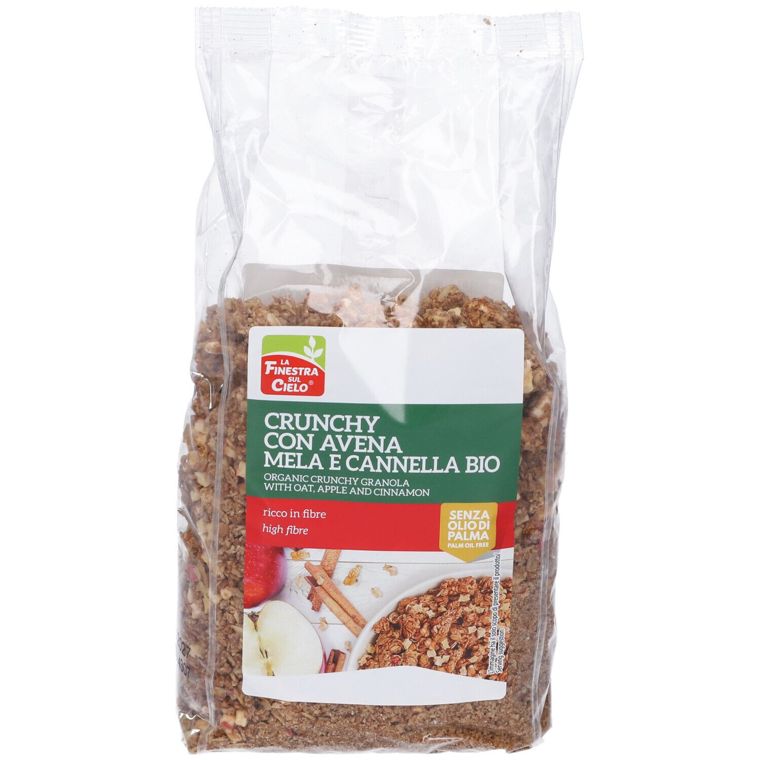 Crunchy Con Avena Mela Cannella 375 G Altro