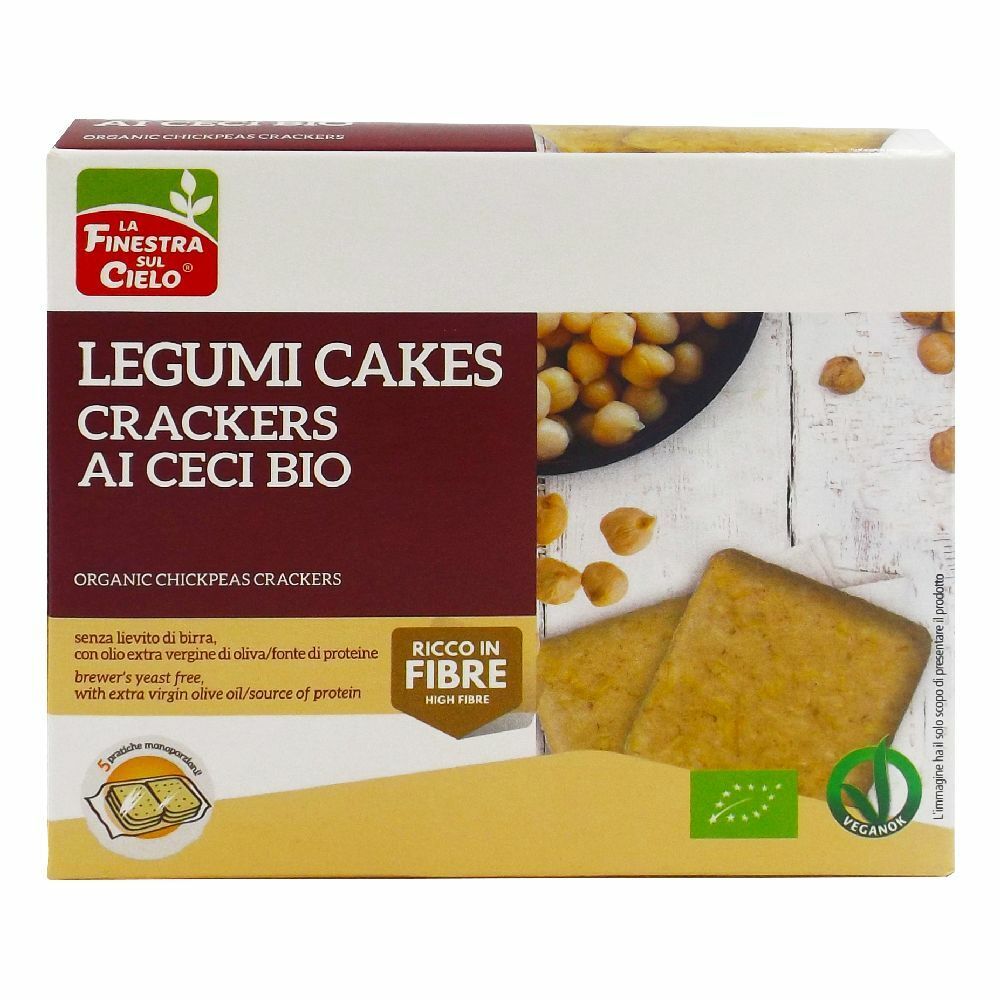 Image of Crackers Ceci Bio Legumicakes