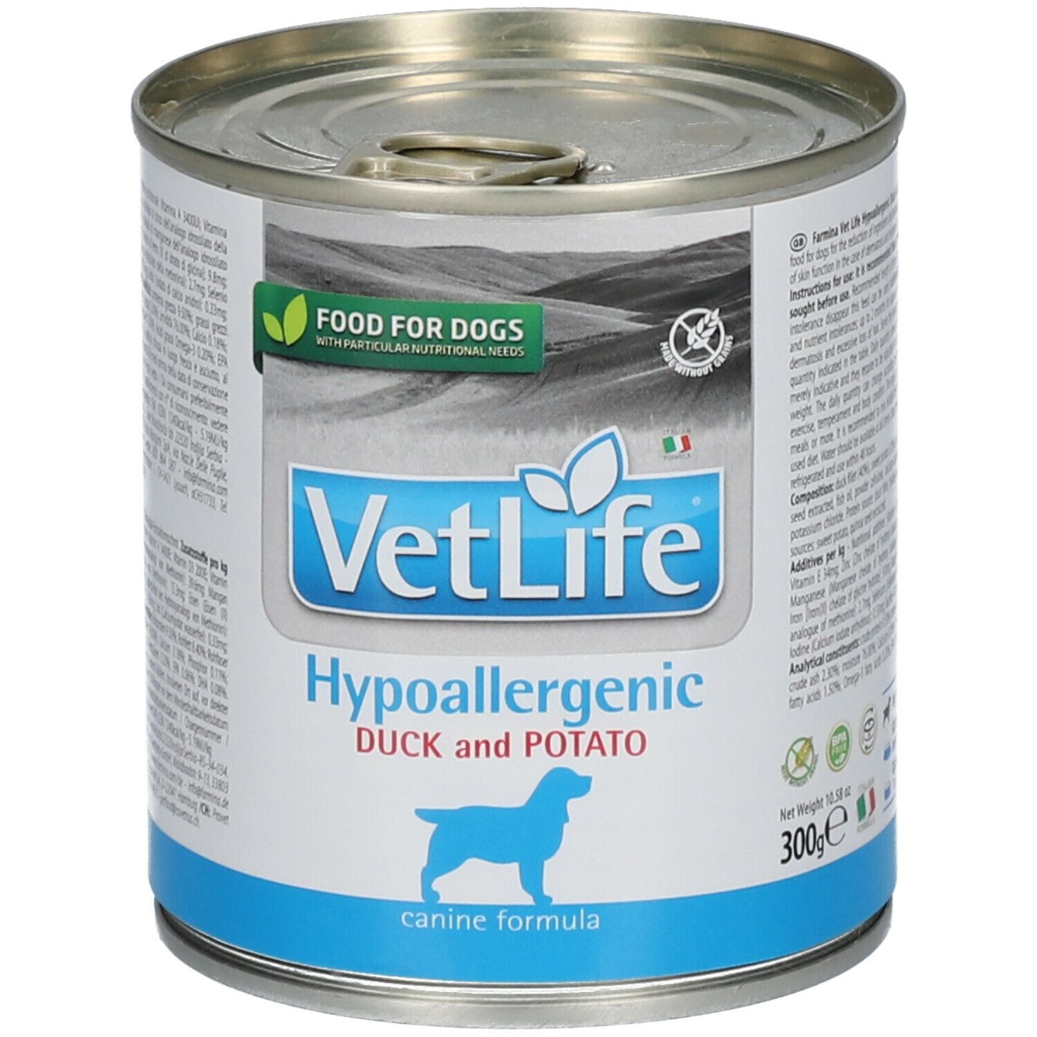 Image of Farmina® VetLife Hypoallergenic Duck And Potato Wet Food Canine