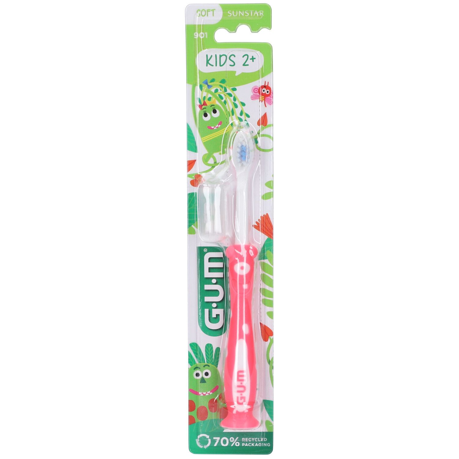 GUM Kids Spazzolino 3-6 Anni 1 St Zahnbürste