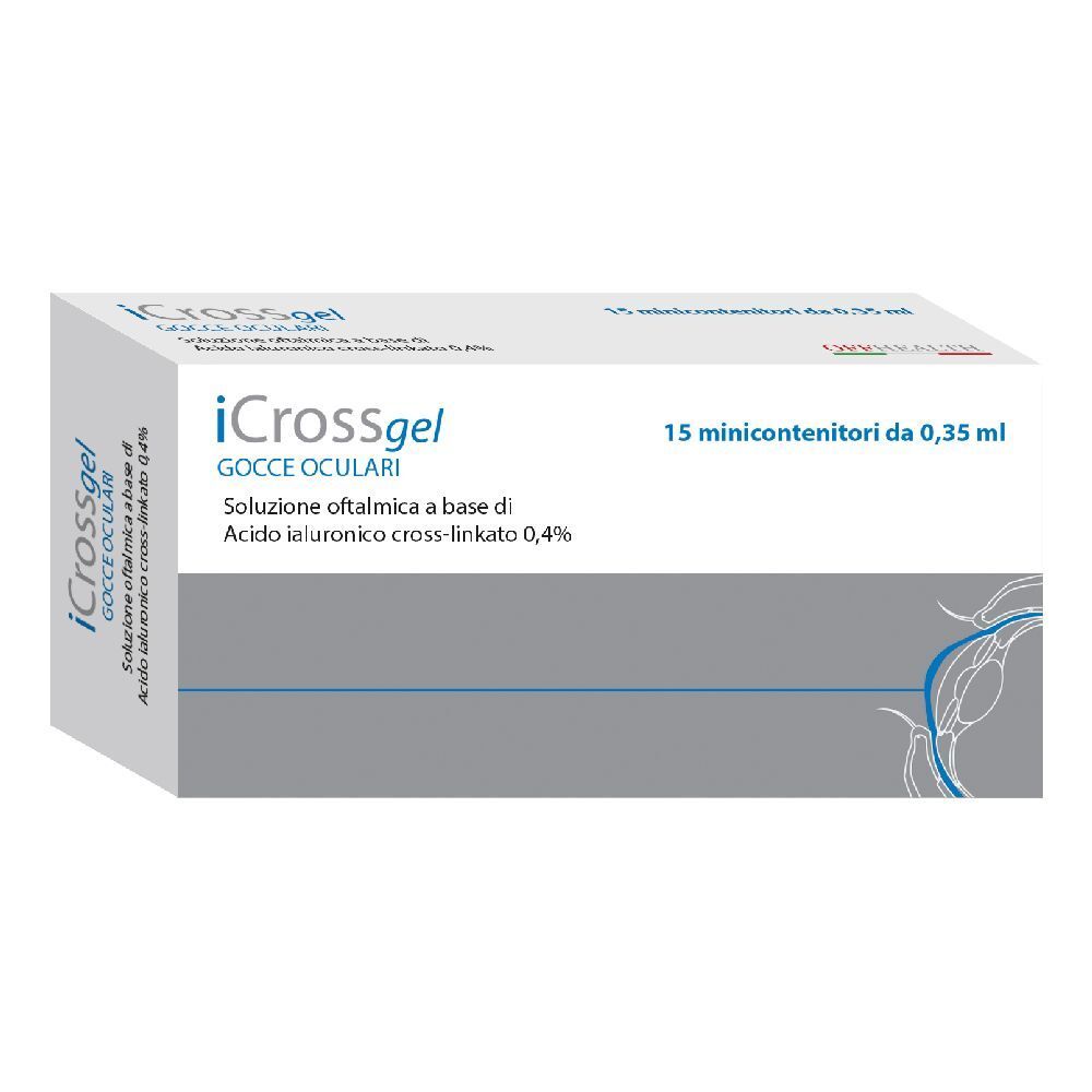 Icross GEL Monodose 15Oftioli 15x0,35 ml Lösung