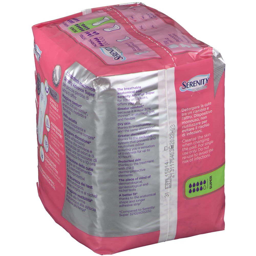 Confezione rosa. Marchio e informazioni prodotto. Forma anatomica e comfort.