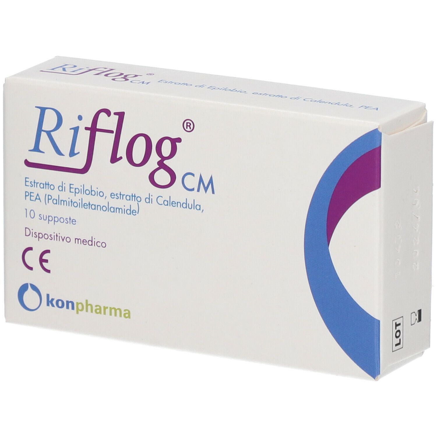 Image of Riflog® Supposte a base di Curcuma e Calendula