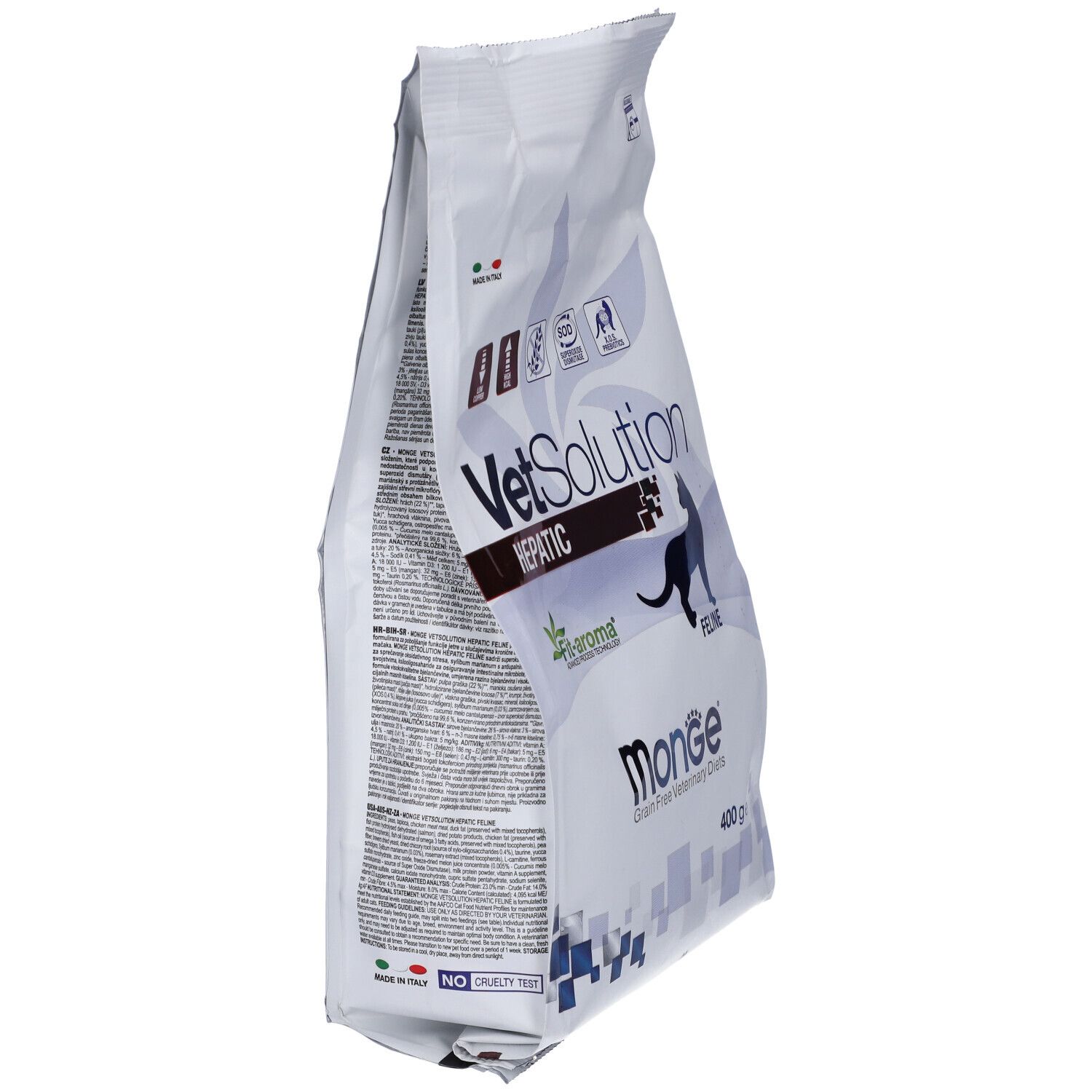 Monge Vetsolution Hepatic Feline Gatti