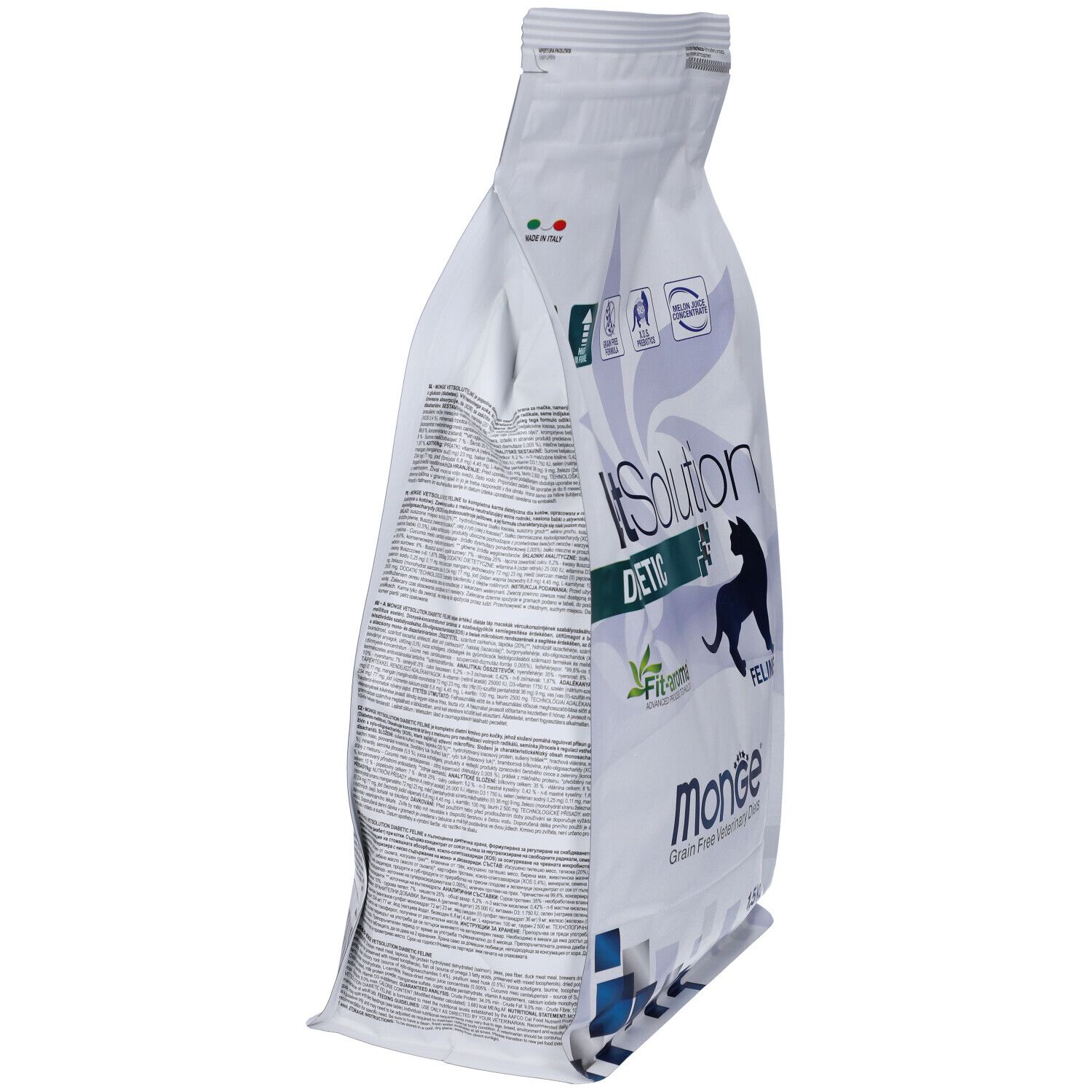 Monge Vet Solution Gatti Diabetic 1,5 Kg