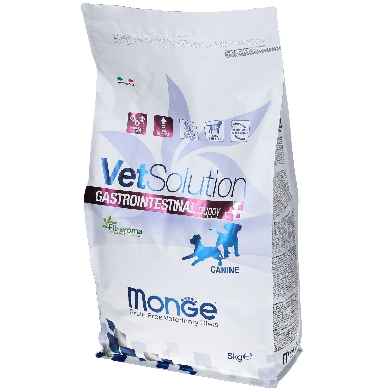 Monge Vet Solution Cane Gastrointestinal Puppy 5 Kg