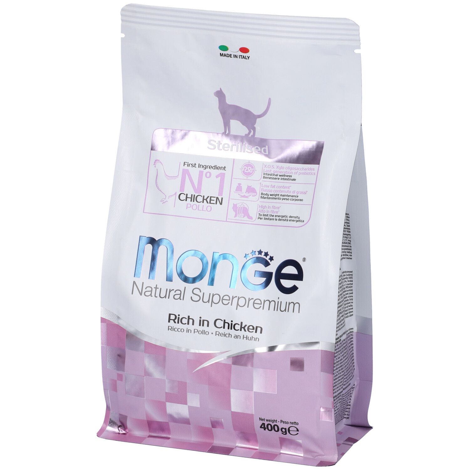 Monge Sterilised Monoprotein Pollo Gatti Adulti