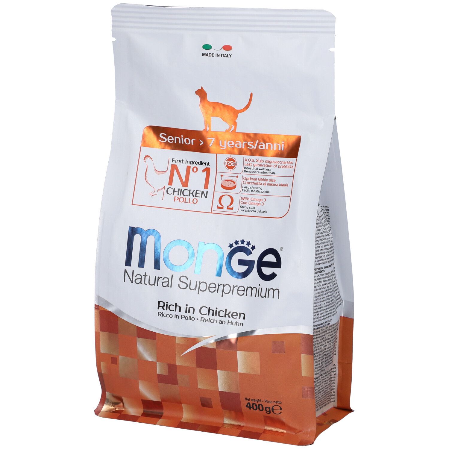 Monge Natural Superpremium Senior Pollo Gatti Adulti