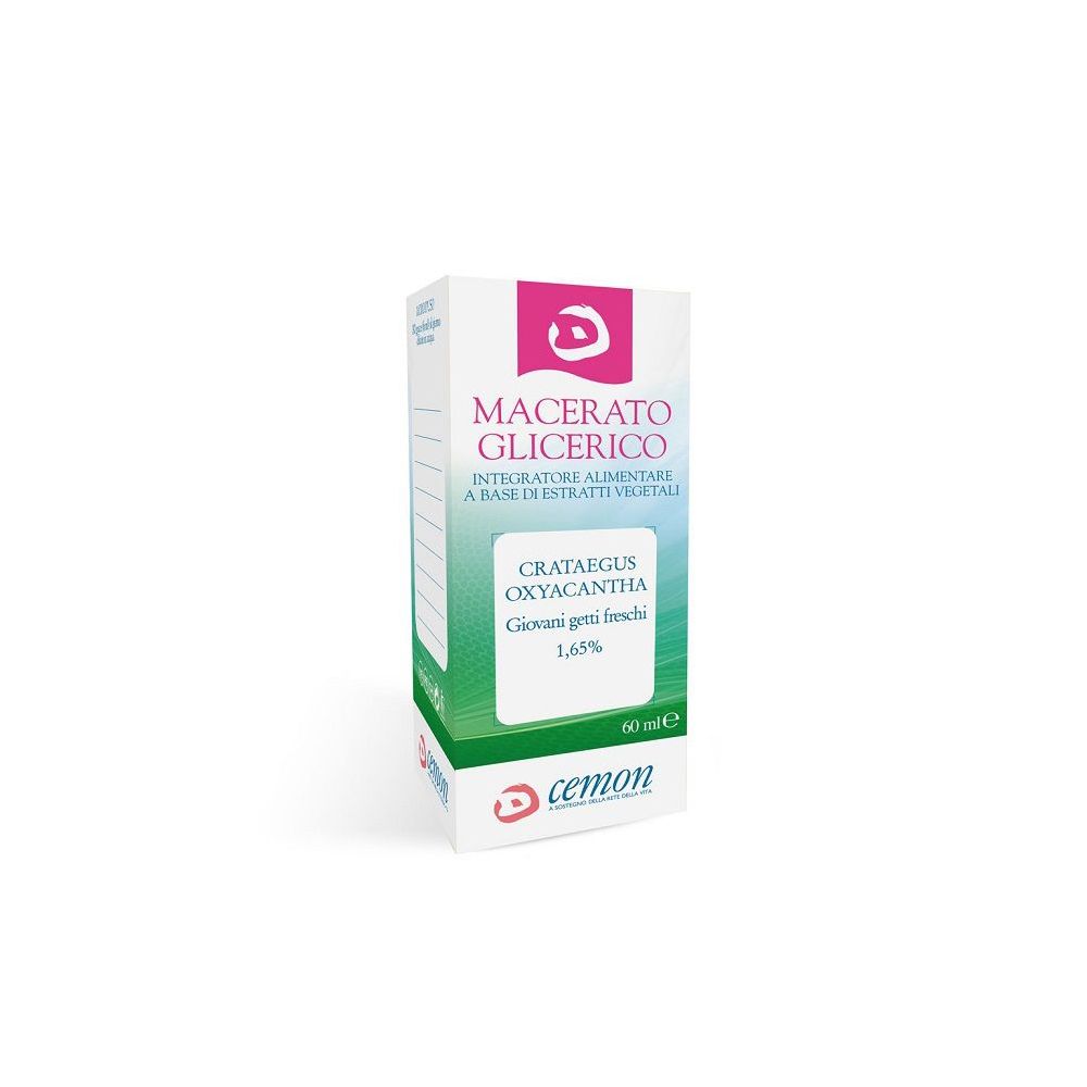 Crataegus Oxycantha Getti Macerato Glicerico 60ml Cemon - Immagine 6