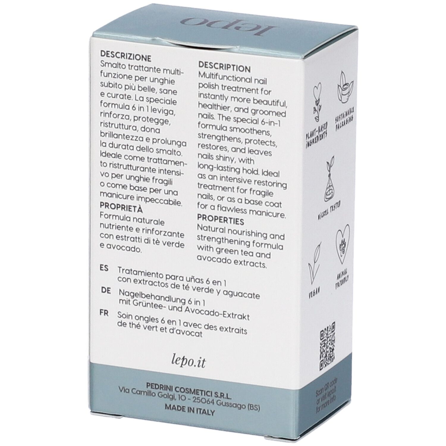 LEPO XLent Nails Trattamento unghie 6 in 1 MANI E UNGHIE