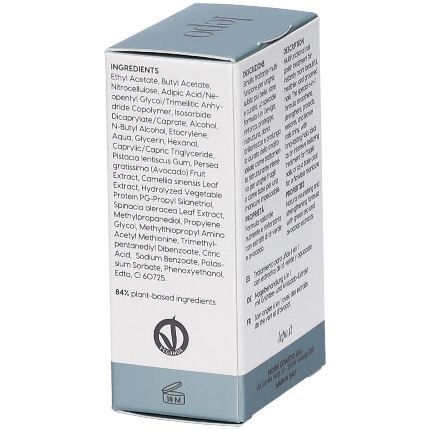 LEPO XLent Nails Trattamento unghie 6 in 1 MANI E UNGHIE