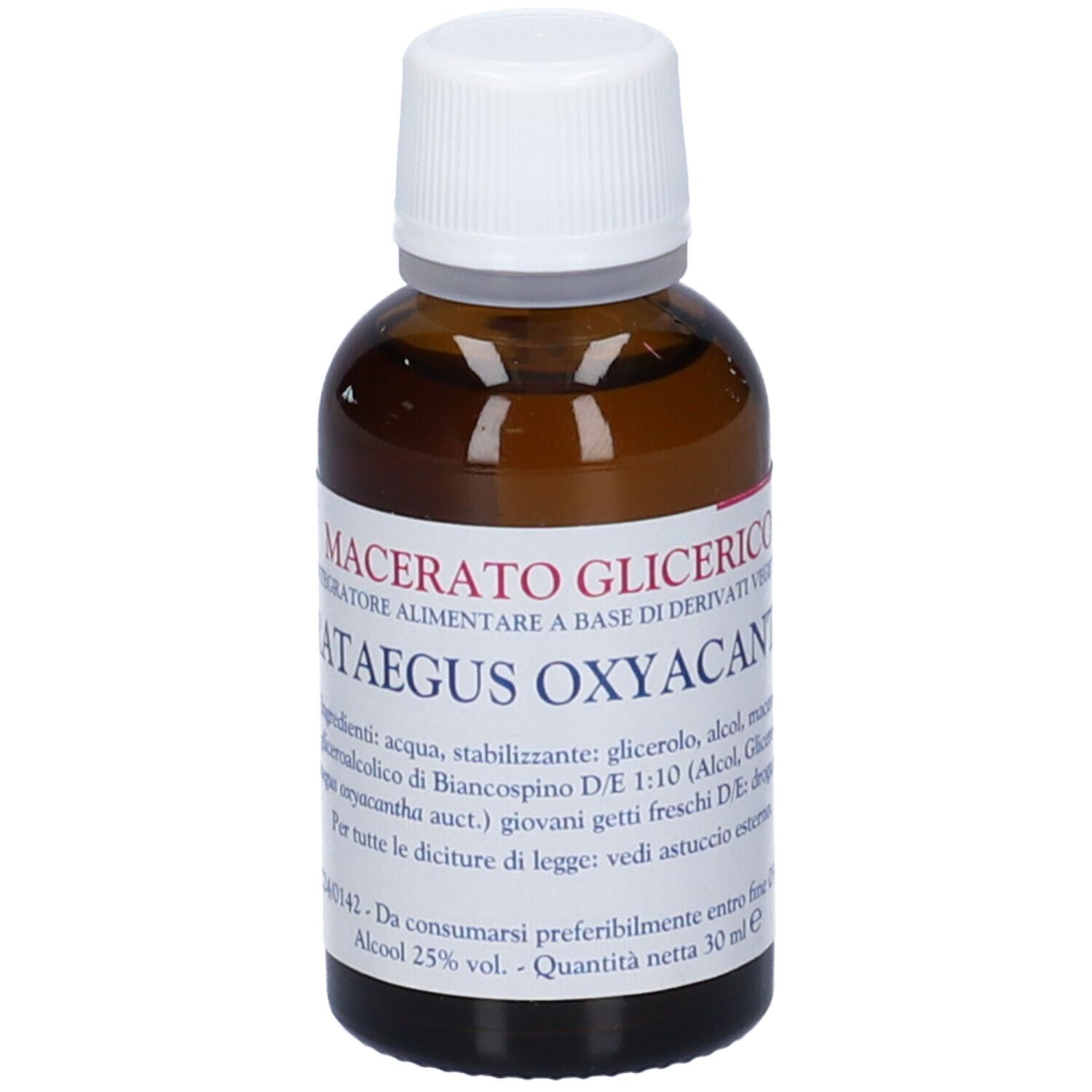 Crataegus Oxaca Getti Macerato Glicerico 30 Ml