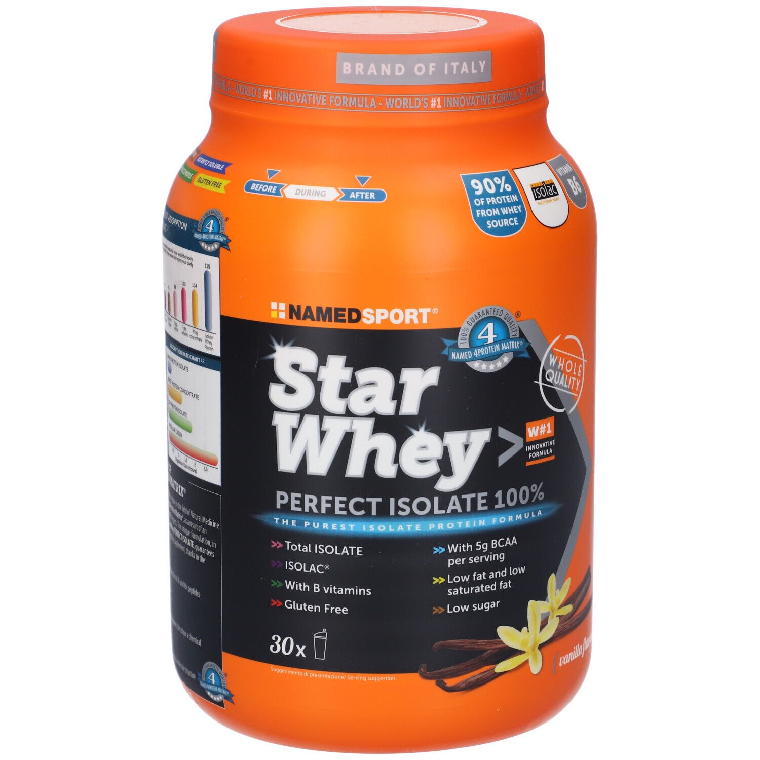 Star whey isolate vanilla 750g - Immagine 2
