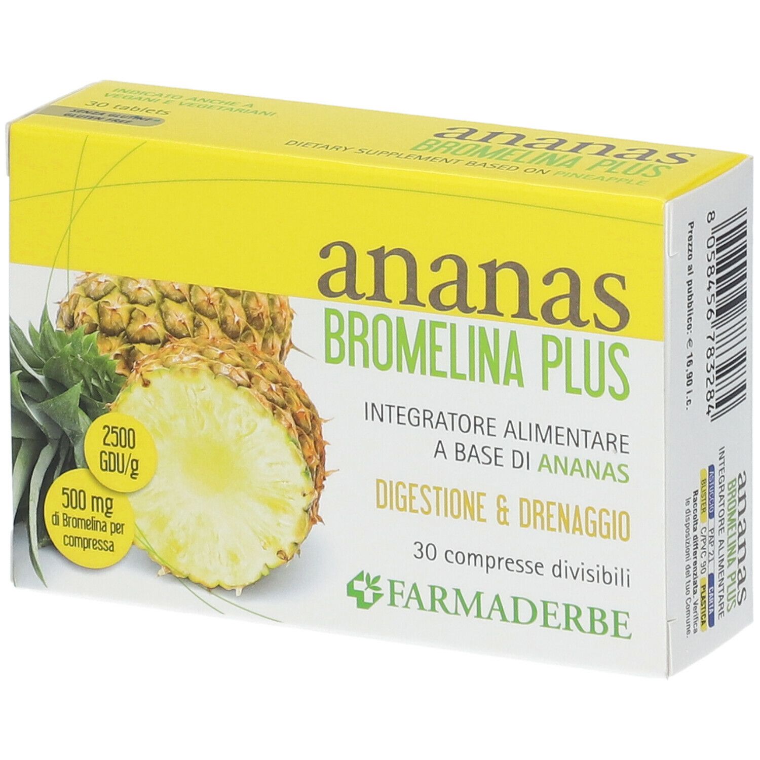 Image of FARMADERBE Ananas Bromelina Plus