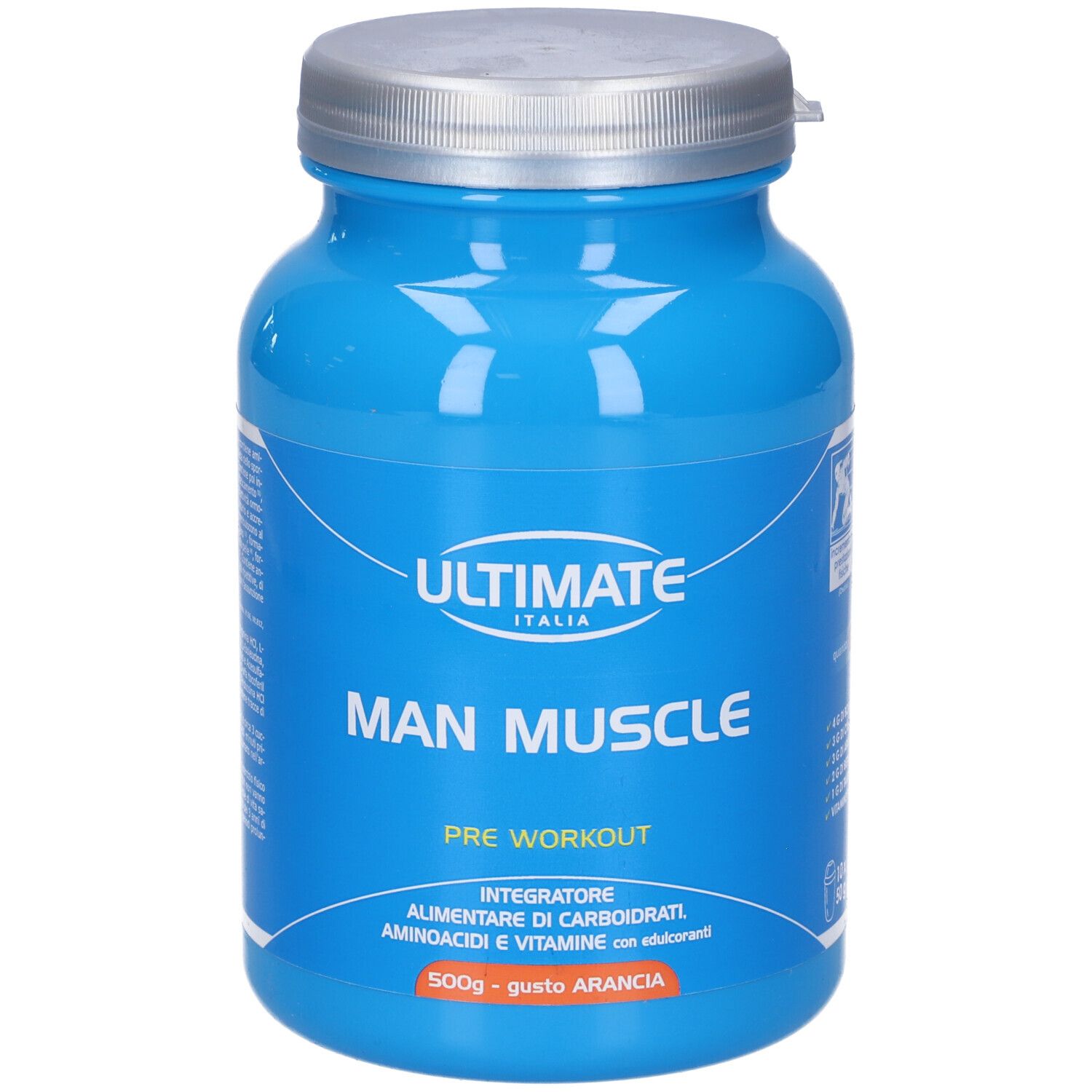 Ultimate Man Muscle Pre-Workout Arancia