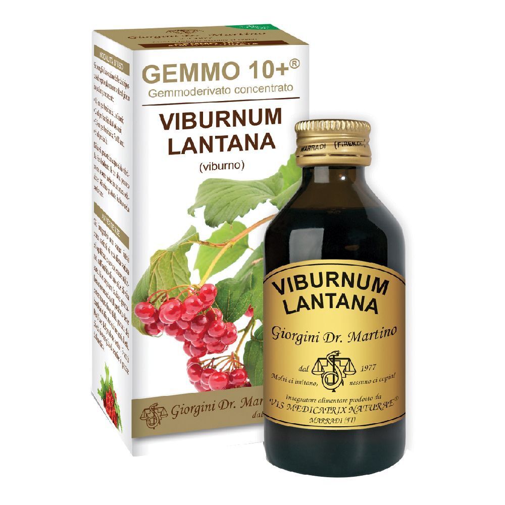 Viburno Liquido Analcolico Gemmo 10+ 100 Ml