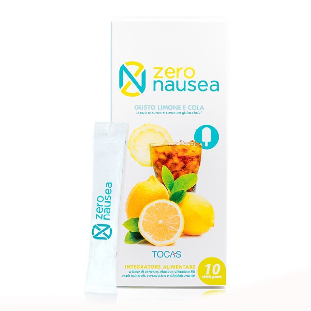 Tocas Integratore Zeronausea Zenzero E Vitamina B6, 10 Bustine - Immagine 5