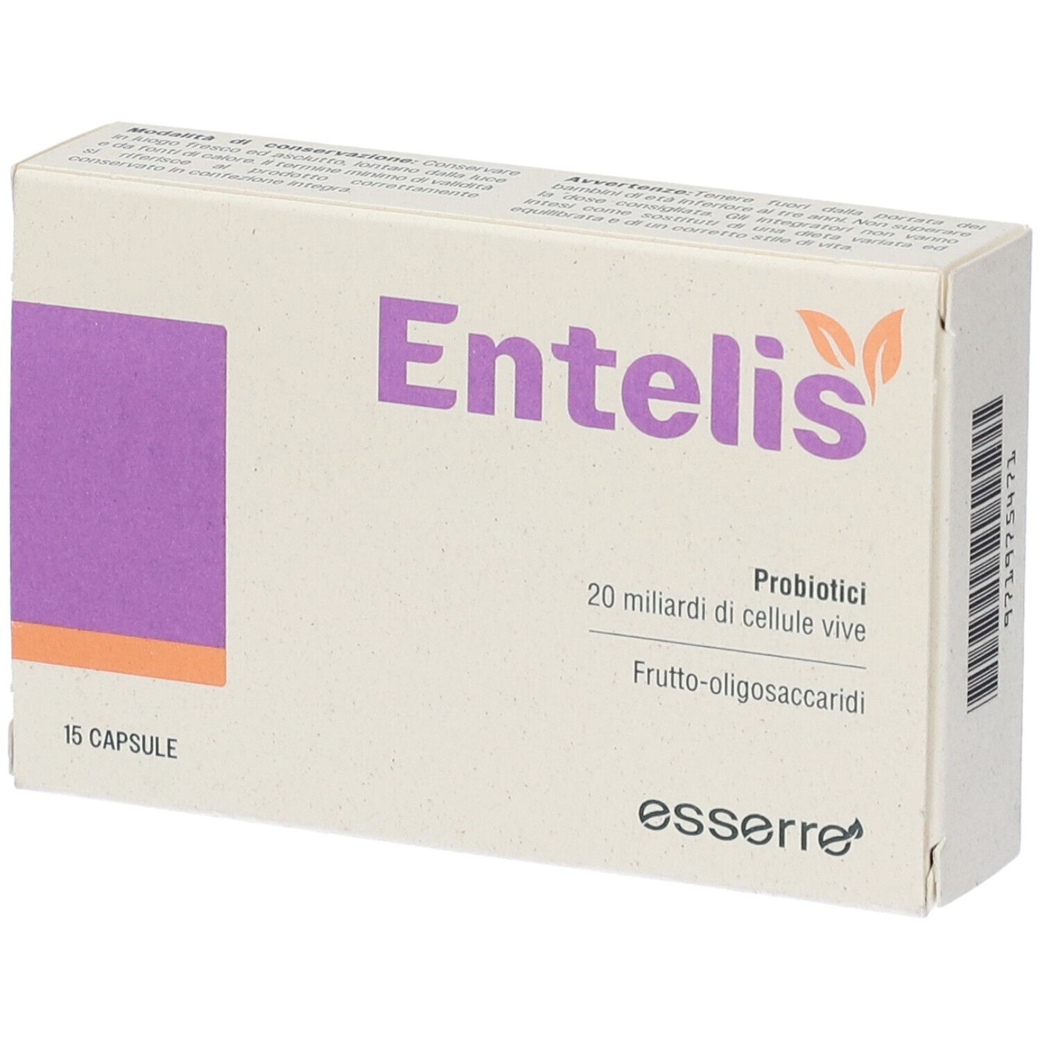 Entelis 15 Capsule Vegetali
