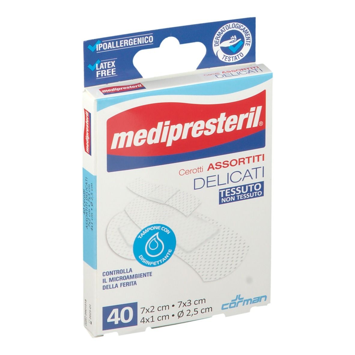 Medipresteril CER Delic As40Pz 40 St Pflaster