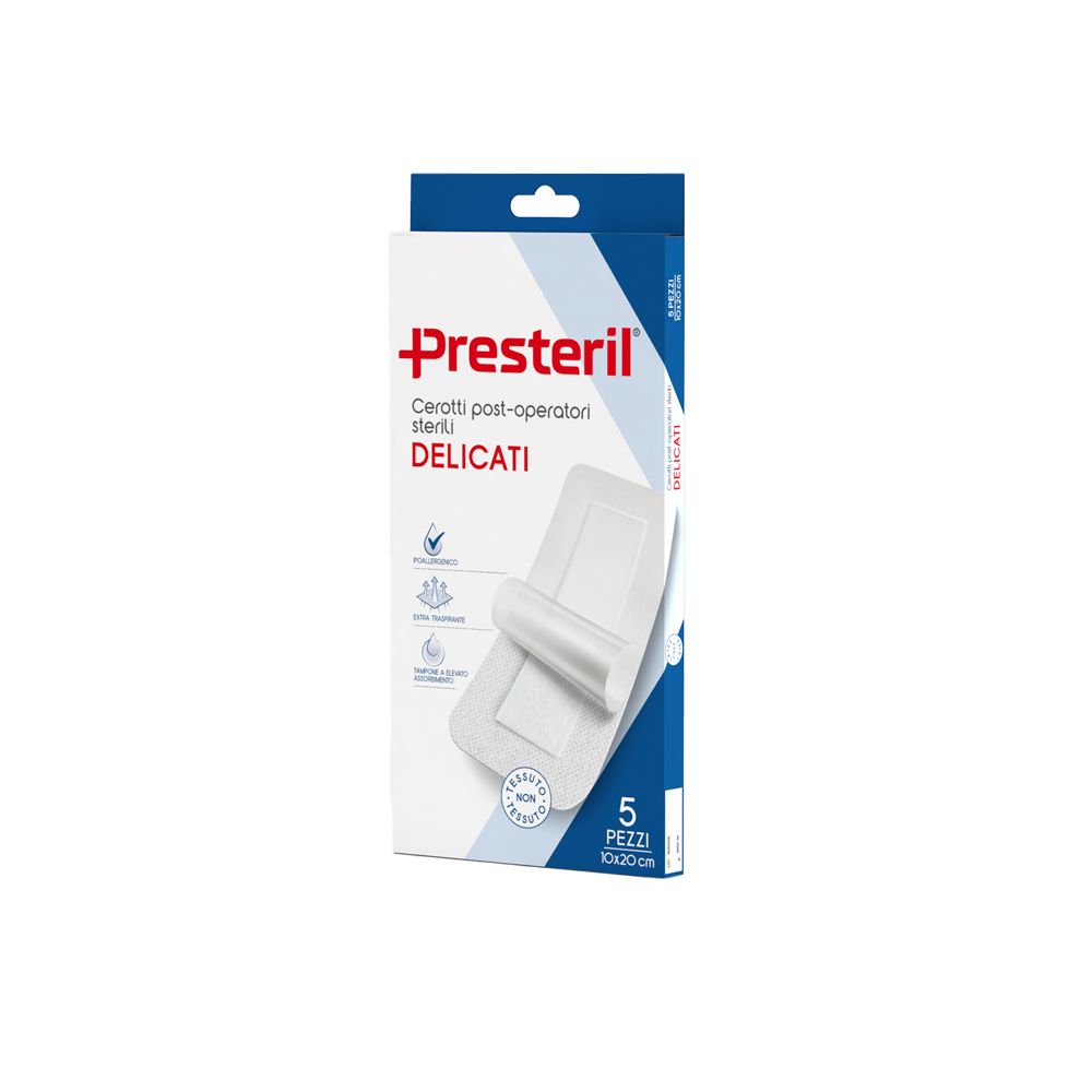 Medipresteril P/Op DEL 10X20 5 St Pflaster