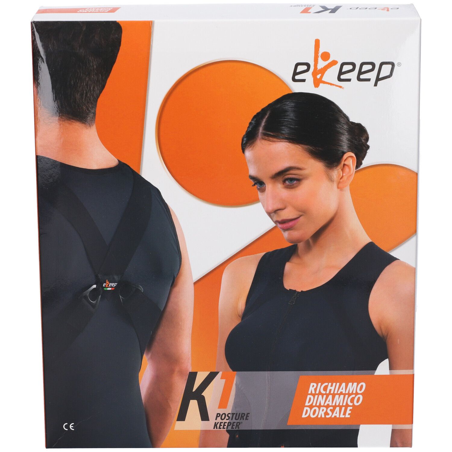 Ekeep K1 Haltungskorrektor für den Rücken, dynamische Rückenunterstützung.