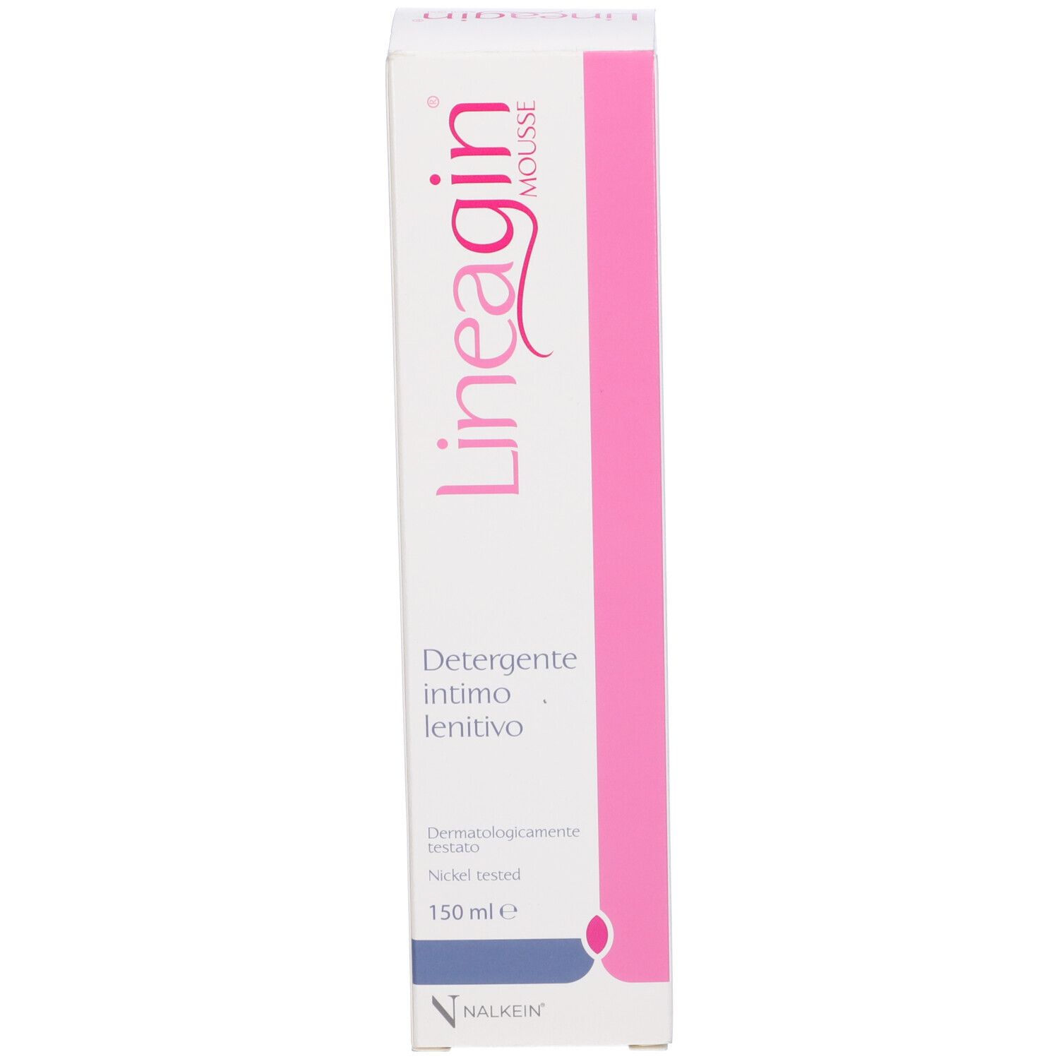 Lineagin Mousse: Beruhigendes Intimwaschmittel, 150 ml. Dermatologisch getestet.