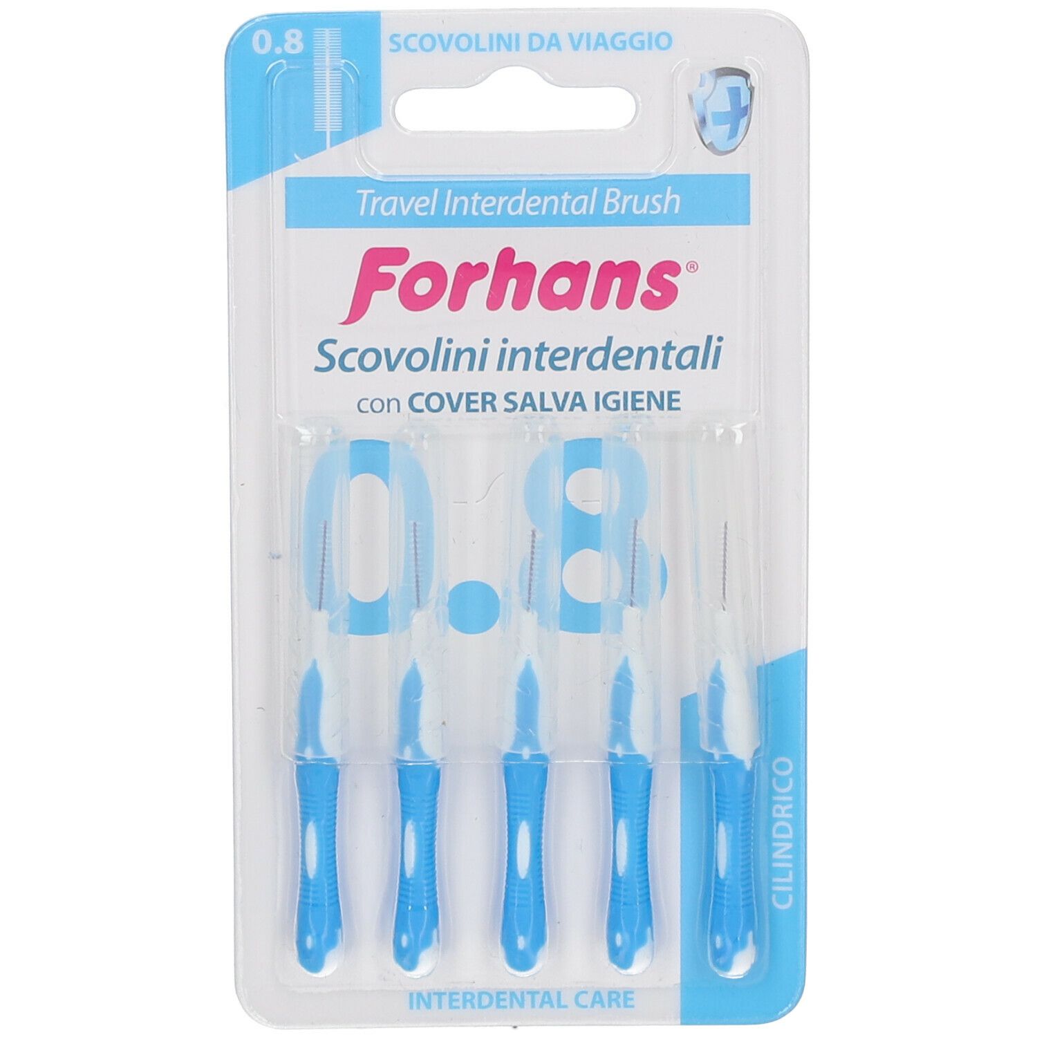 Image of Forhans Travel Interdental Brush Scovolino 0.8