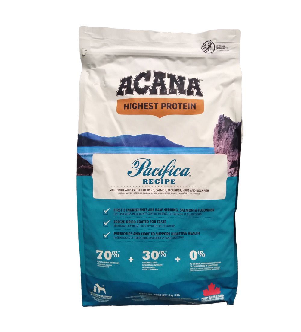 Acana Dog All Breeds Highest Protein Pacifica 11,4kg