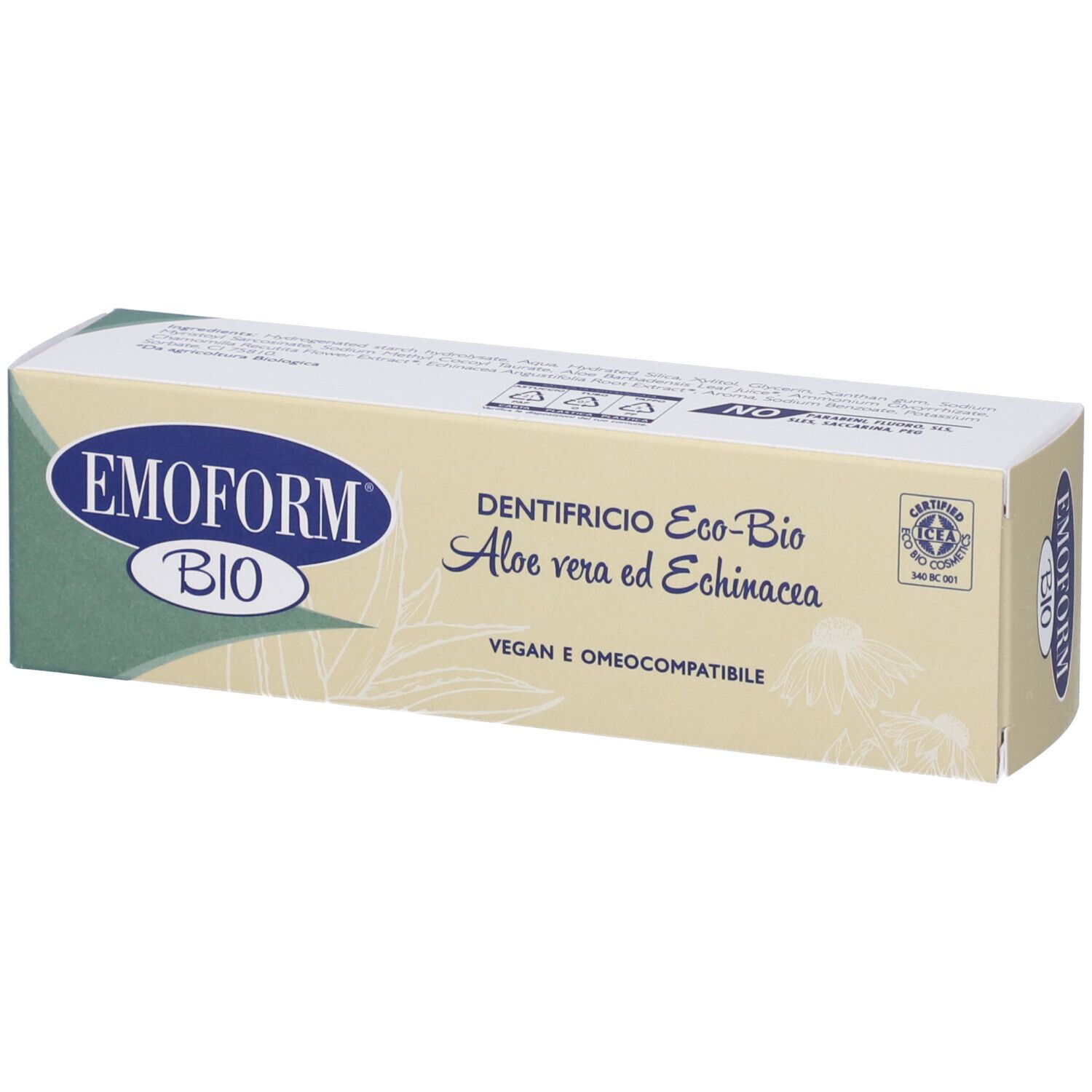 Emoform BIO Dentifricio OFS 75 ml Zahnpasta