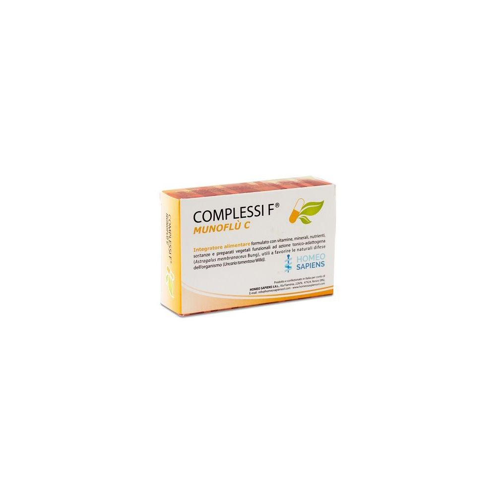 Homeo Sapiens Complessi F Munoflu' C 30 Compresse - Immagine 3