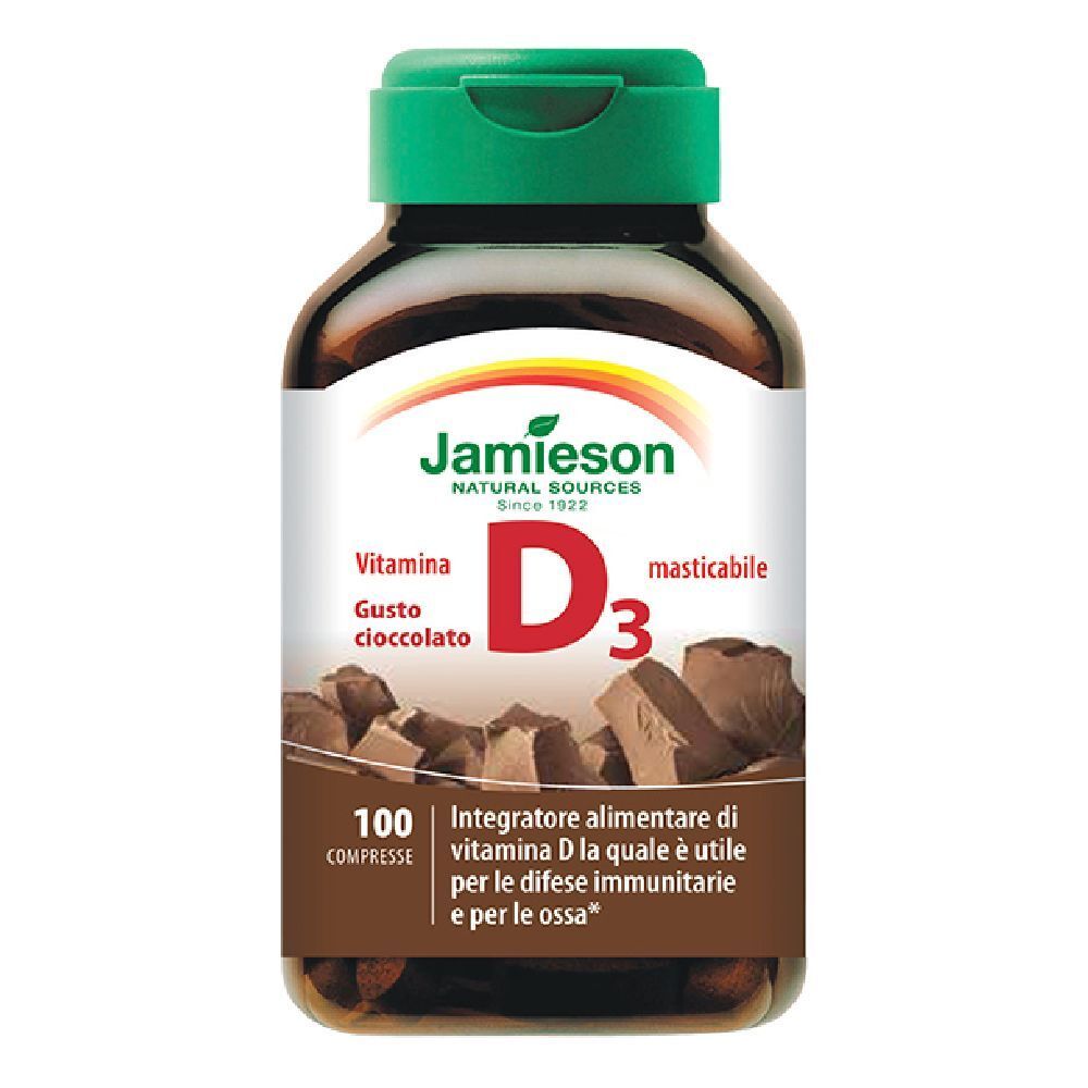 Jamieson Vitamina D 1000 Masticabile 100 Compresse