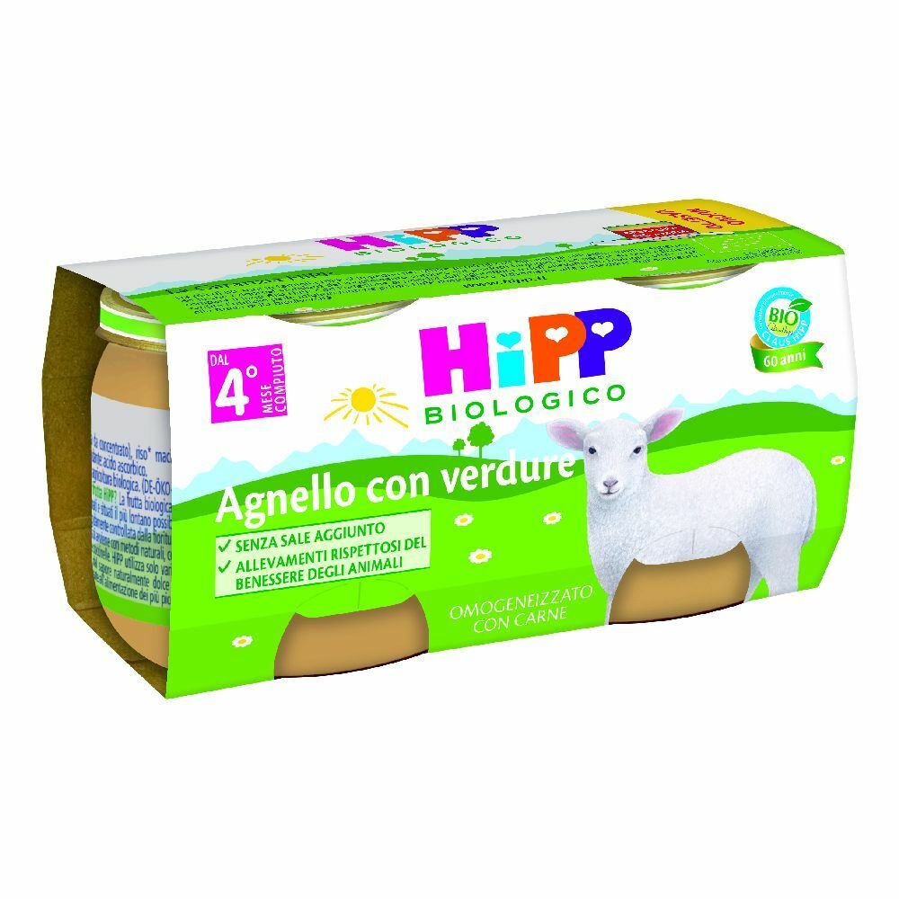 Image of HiPP Bio Agnello con Verdure