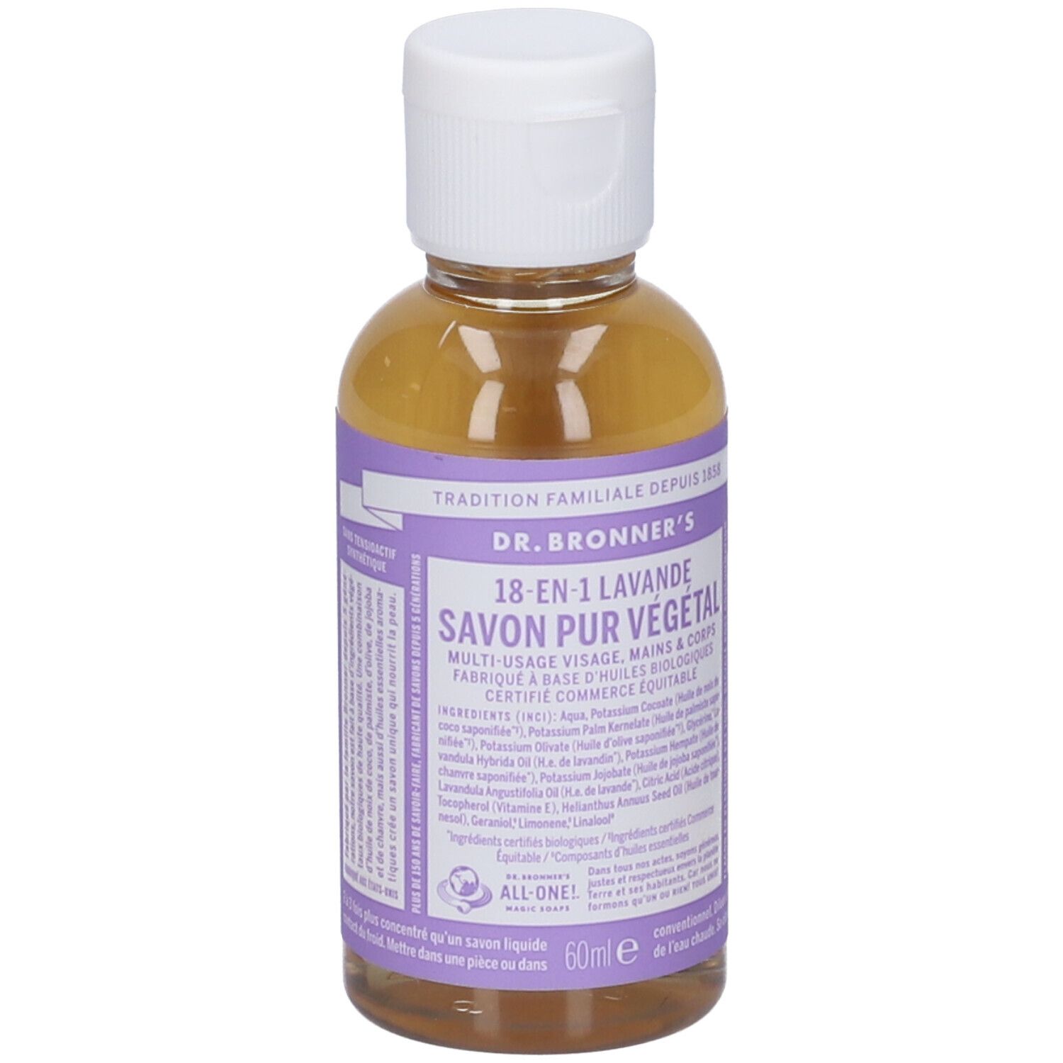 DR Bronner's Lavender 60Ml 60 ml Flüssigseife