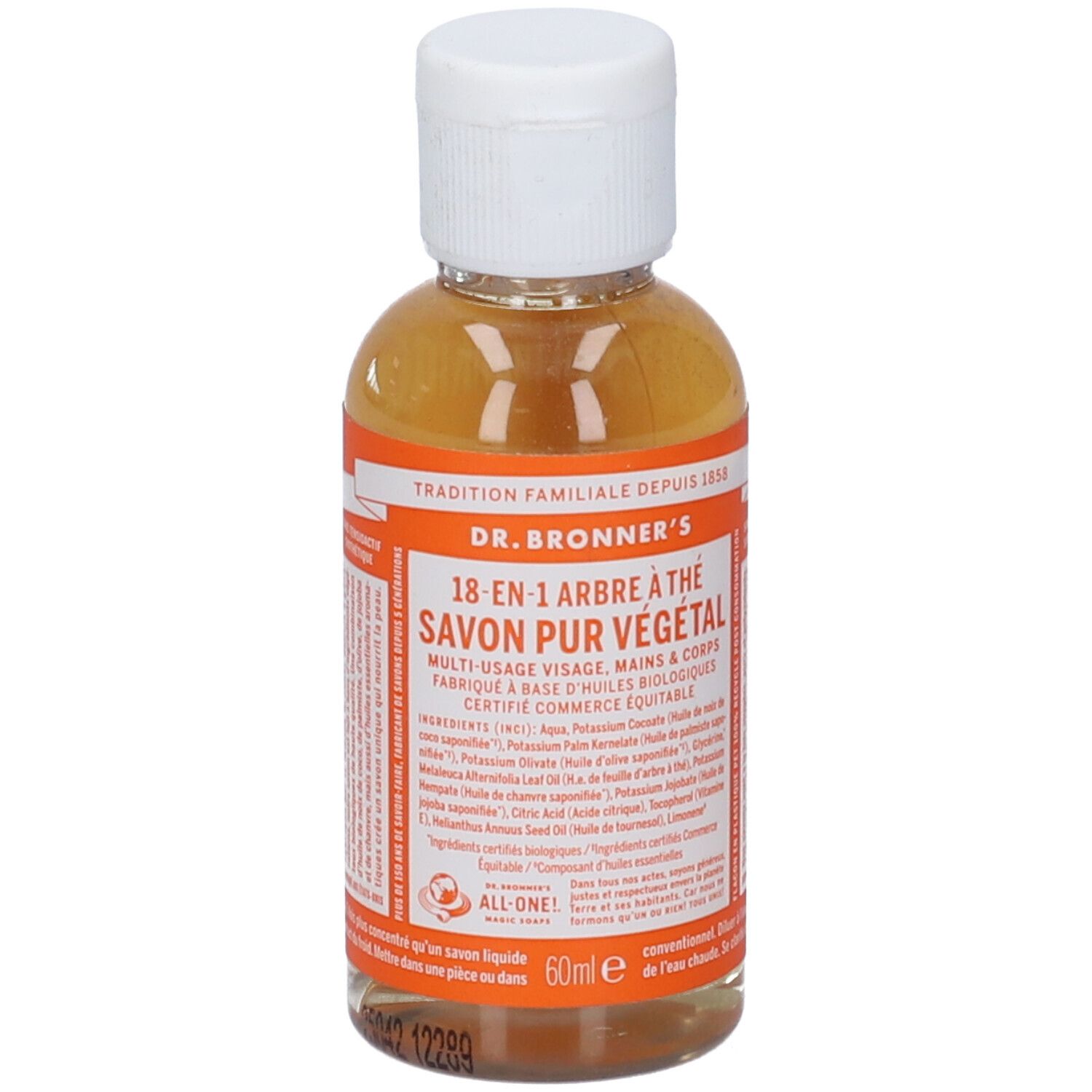 DR Bronner's TEA Tree 60Ml 60 ml Flüssigseife