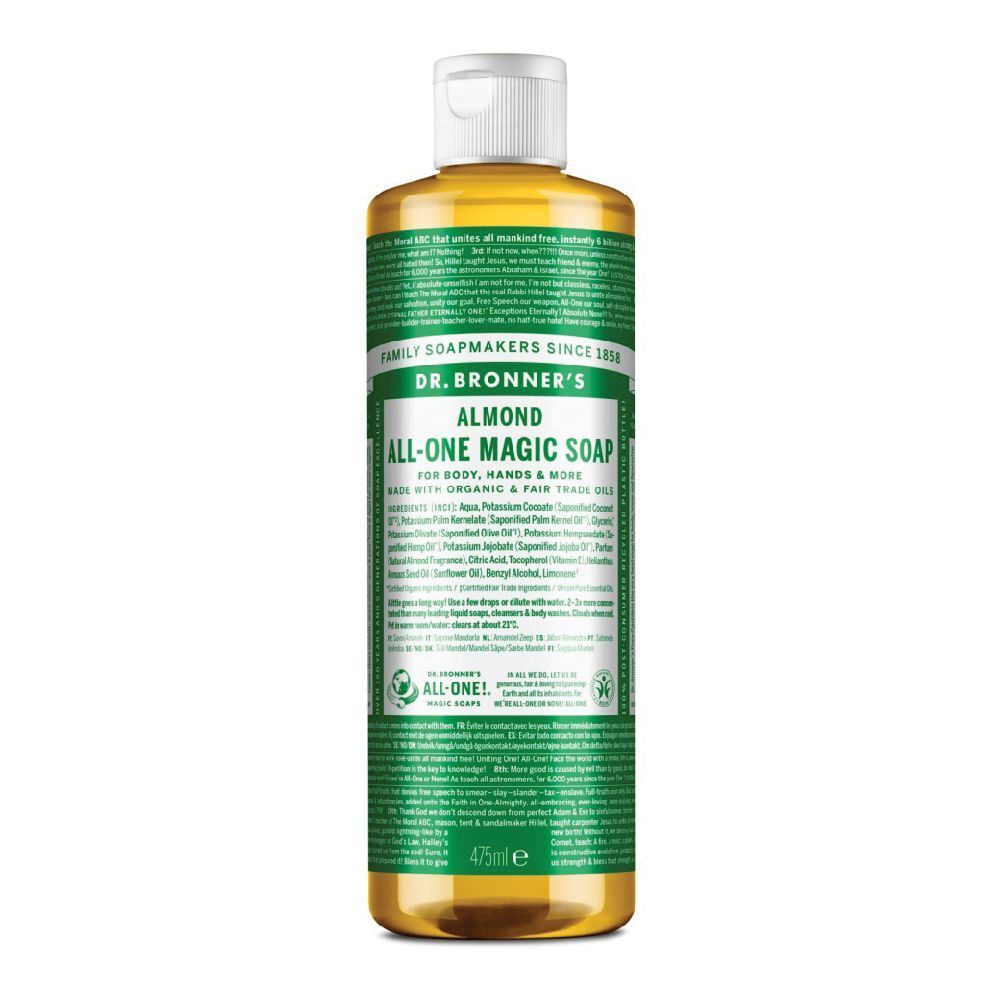 Dr. Bronner's Sapone Liquido Bio 18 in 1 Mandorla