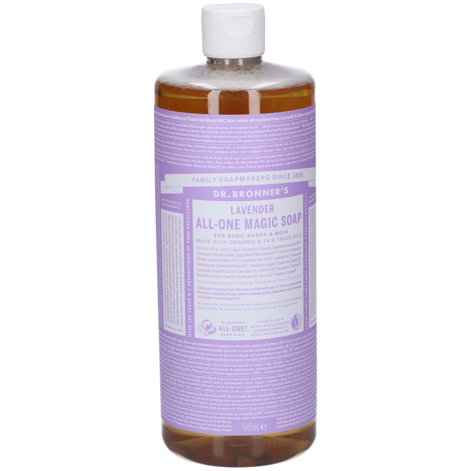 DR Bronner's Lavender 945Ml 945 ml Flüssigseife