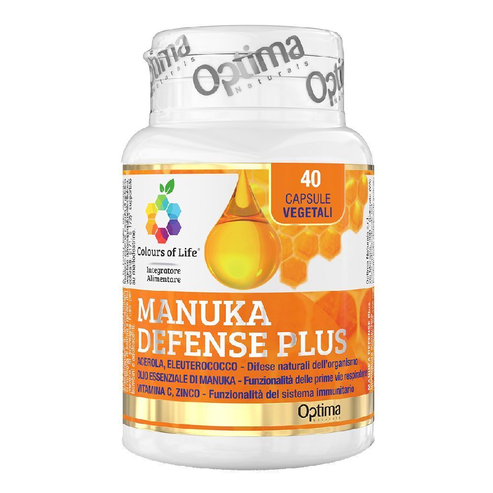 Colours Of Life Manuka Defense Plus 40 Capsule Vegetali 495 Mg